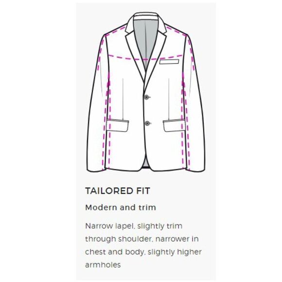 46R JOS A BANK Tailored Fit Satin Edged Lapel Paisley Dinner Jacket C080675 - Picture 5 of 6